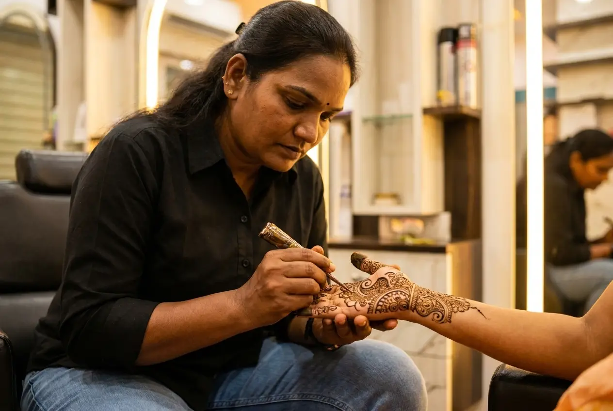 Beautiful mehndi designs on hands