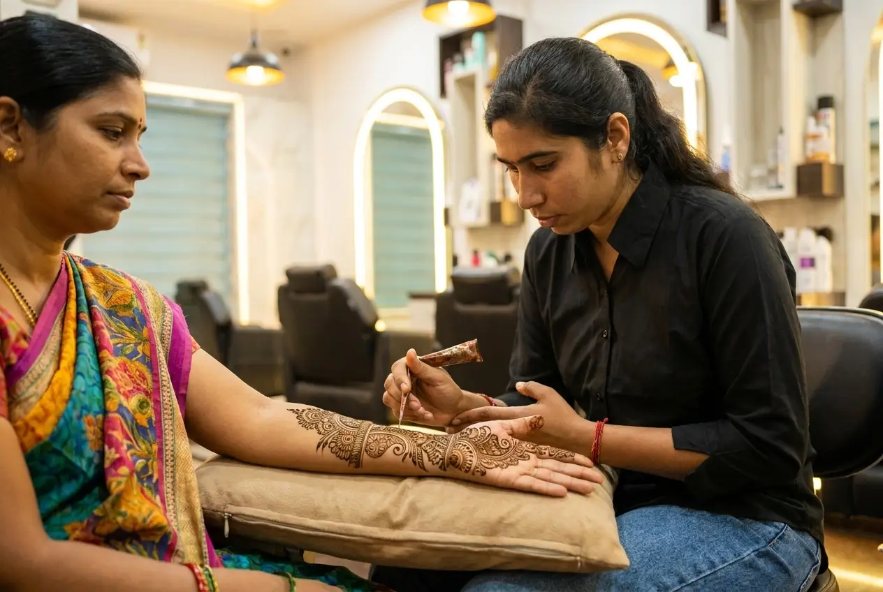 Bridal mehndi